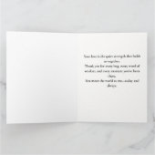 Vintage Floral Bonne carte d'anniversaire (Intérieur)