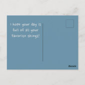 Vintage Floral Bonne carte d'anniversaire (Dos)