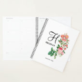 Vintage Floral Botanique Customisé Monogramme (Devant avec enveloppe)