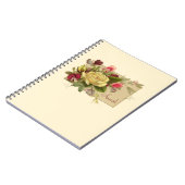 Vintage Floral Carnet personnalisé (Côté gauche)