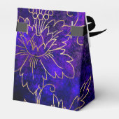 Vintage Floral Damask Bedankdoosjes (Achterkant)