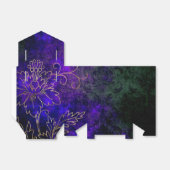 Vintage Floral Damask Bedankdoosjes (Uitgevouwen)