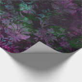 Vintage Floral Damask Cadeaupapier (Hoek)