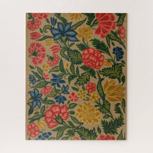 Vintage Floral Designer Garden Artwork Legpuzzel