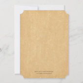 Vintage Floral Garden Baby shower Invitation (Dos)