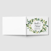 Vintage Floral Greenery Jardin Mariage Livre d'inv (Complet)