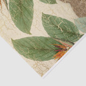 Vintage Floral Jaguar Tissuepapier (Detail)