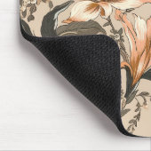 Vintage Floral Pattern Mousepad Muismat (Hoek)