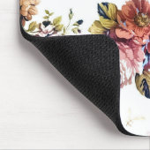 Vintage Floral Pattern Mousepad Muismat (Hoek)