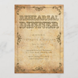 Vintage Floral repetitie Inwendige Kaart