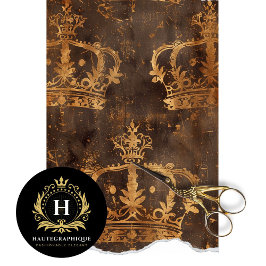 Vintage Floral Rustic Texture Franse ontkoppeling Tissuepapier