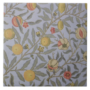Vintage Floral William Morris Fruit Tegeltje