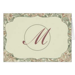 Vintage Floral William Morris Kaart