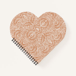 Vintage Floral William Morris Willow Bough Rust Notitieboek