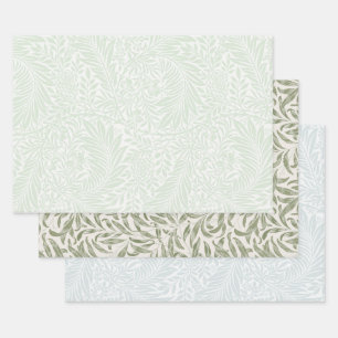 Vintage Floral William Morris Willow Bough Wrappin Inpakpapier Vel