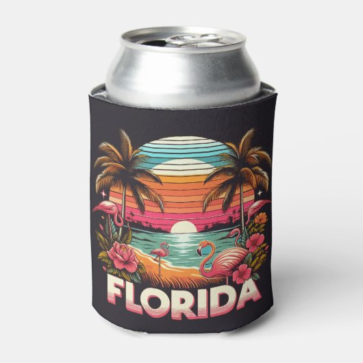 Vintage Florida Blikjeskoeler (Blikje Voorkant)