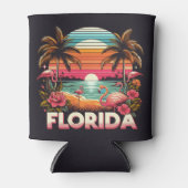 Vintage Florida Blikjeskoeler (Voorkant)