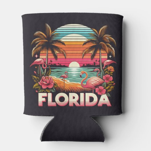 Vintage Florida Blikjeskoeler (Achterkant)