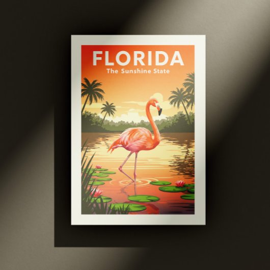 Vintage Florida Briefkaart