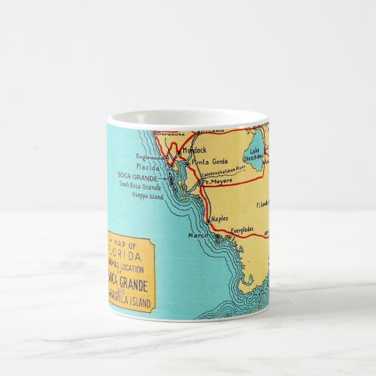 Vintage Florida Gulf Coast Mug (Centre)