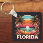 Vintage Florida Sleutelhanger (Voorkant)