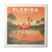 Vintage Florida Tegeltje (Voorkant)