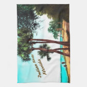 Vintage Florida Theedoek (Verticaal)