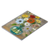 vintage flower 1 notitieboek (Linkerzijde)