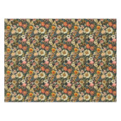 Vintage Flower Blooms Seamless Pattern Tafelkleed (Voorkant (Horizontaal))