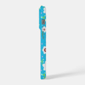 Vintage Flower Pattern Mobile Cover (Côté gauche)