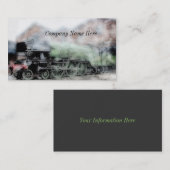 Vintage Flying Scotsman Grunge Visitekaartjes (Voorkant / Achterkant)
