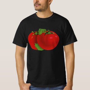 Vintage Foods, Biologische Rode Rijpe Erfgoed Toma T-shirt