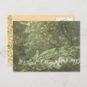 Vintage Forest Faerie Briefkaart (Voorkant / Achterkant)