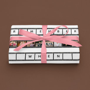 Vintage Fotografie Film Negatief Frame Cadeaupapier
