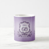 Vintage Frame 60e Anniversaire Célébration Mug (Centre)