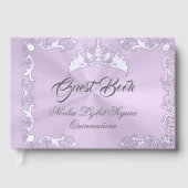 Vintage Frame, Tiara & Gown - Lavender (Recto)