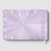 Vintage Frame, Tiara & Gown - Lavender (Verso)