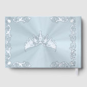 Vintage Frame & Tiara - Pastel Blue (Verso)