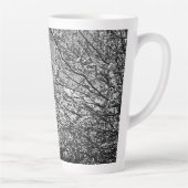 Vintage France Paris Tour Eiffel Latte Mug (Droite)