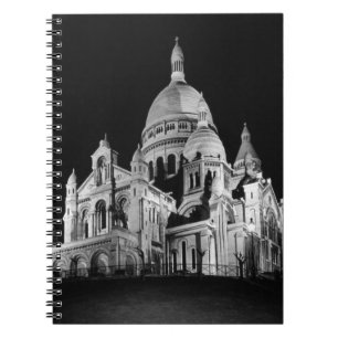 Vintage Frankrijk Frankrijk Sacre Coeur Basilica Notitieboek