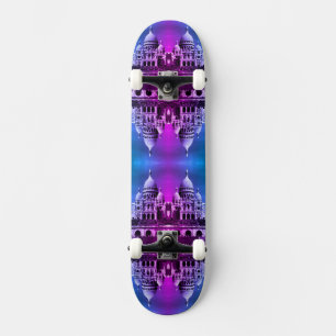 Vintage Frankrijk Frankrijk Sacre Coeur Basilica Skateboard