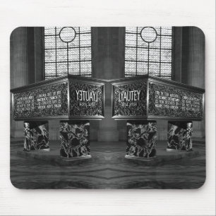 Vintage Frankrijk Marshal's Lyautey Tomb Mouse Muismat