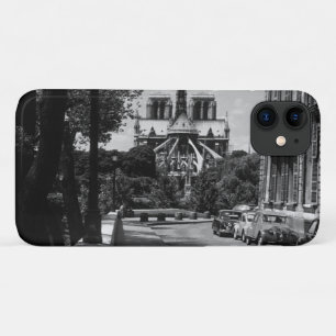 Vintage Frankrijk Parijs notre dame saint louis ei iPhone 11 Hoesje