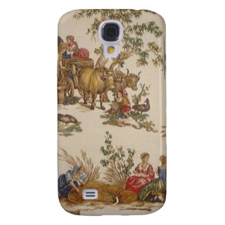 Vintage Franse Land Toile Hoesje iPhone 3G/3GS