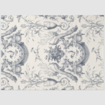 Vintage Franse Toile Pauw en landelijke boerderij 