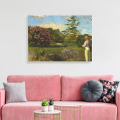 Vintage Frederic Bazille Canvas Afdruk (Insitu (Woonkamer))
