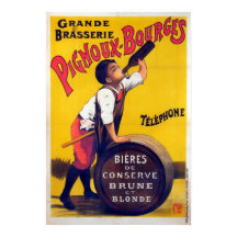 Vintage French Beer Advertisment