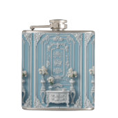 Vintage French Heritage Luxury Romantic Blue White Heupfles (Voorkant)