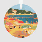 Vintage French Riviera Beach (dos)