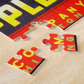 Vintage Fruit Crate Étiquette 5 Jigsaw Puzzle (Côté)